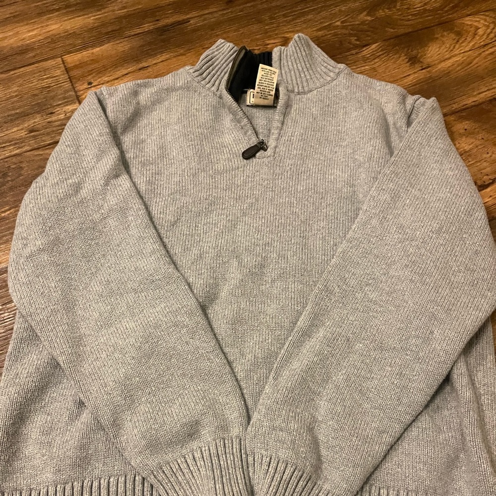 Womens Medium LL bean Quarter zip